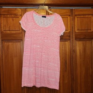 Gap Hot Pink T Shirt Dress